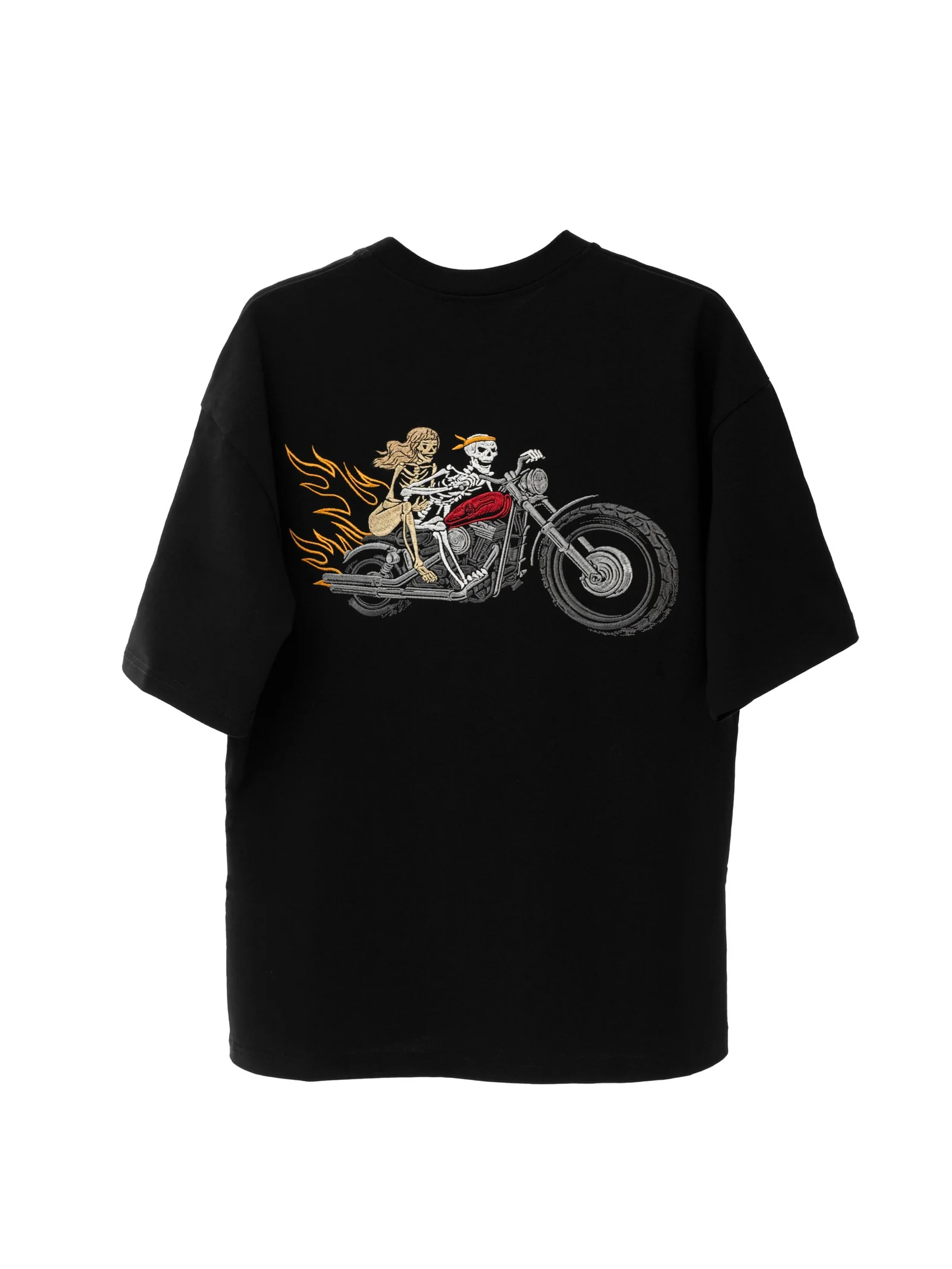 Ride Together Skull and Roses T-shirt