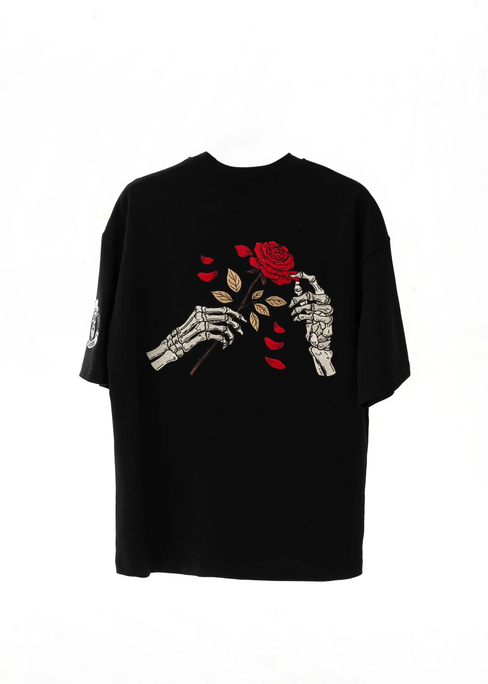 Open Road Skull and Roses T-shirt